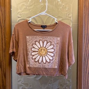 Originality Graphic Tee Crop